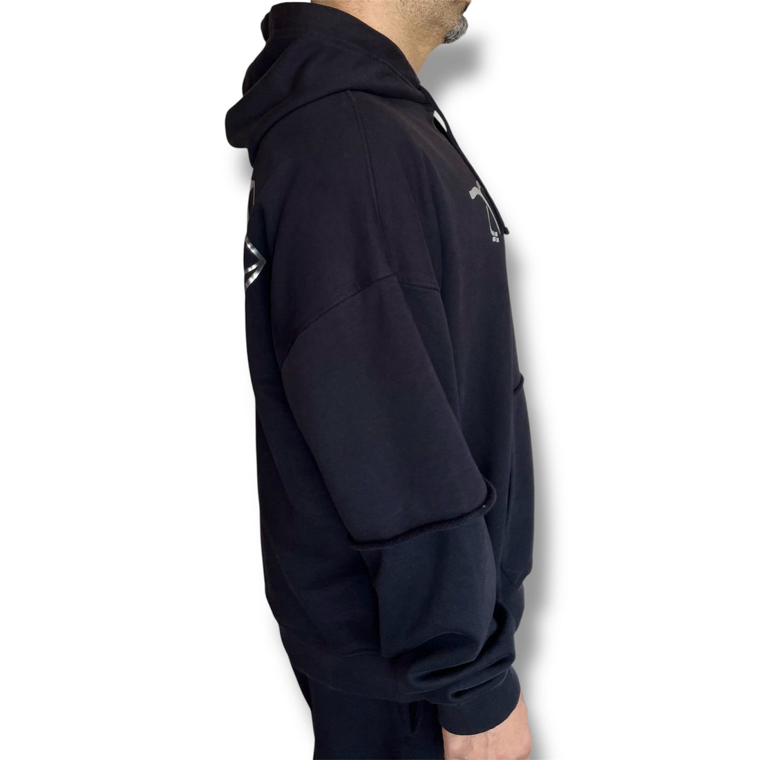 MoWagey Oversized Hoodie – Silver