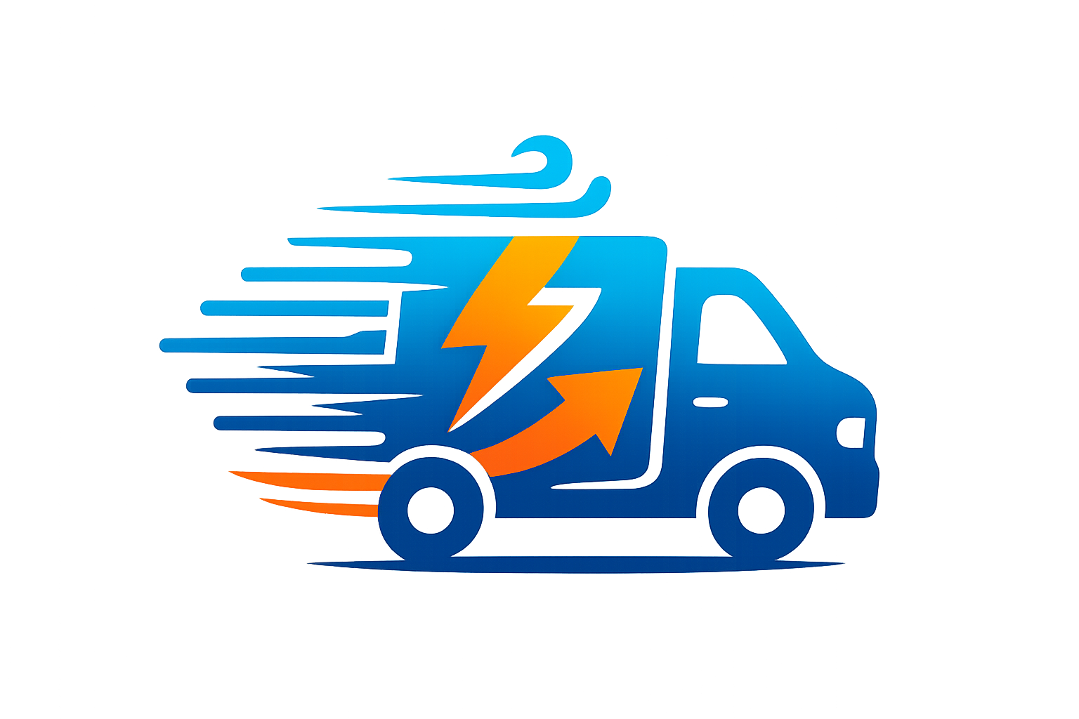 Generate a beautiful fast shipping icon 